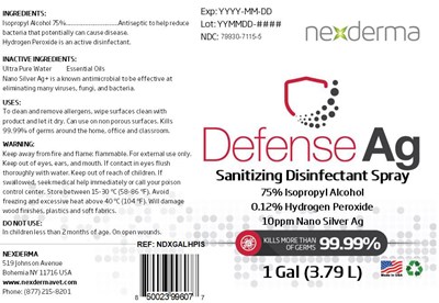 Iso 32 Oz Label (Iso 1gal H202)